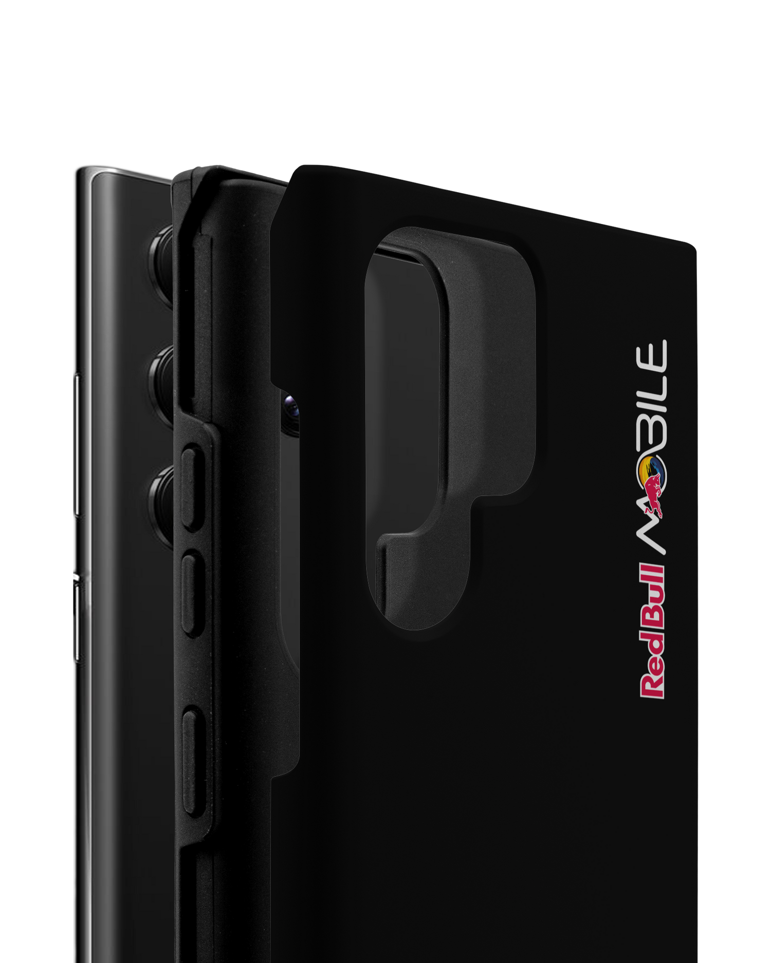 Red Bull MOBILE Black Premium Phone Case Samsung Galaxy S22 Ultra 5G
