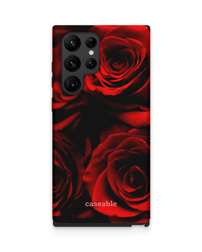 Red Roses Premium Phone Case Samsung Galaxy S22 Ultra 5G