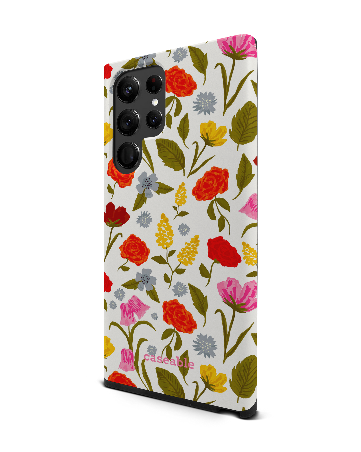 Botanical Beauties Premium Phone Case Samsung Galaxy S22 Ultra 5G: View from the right side