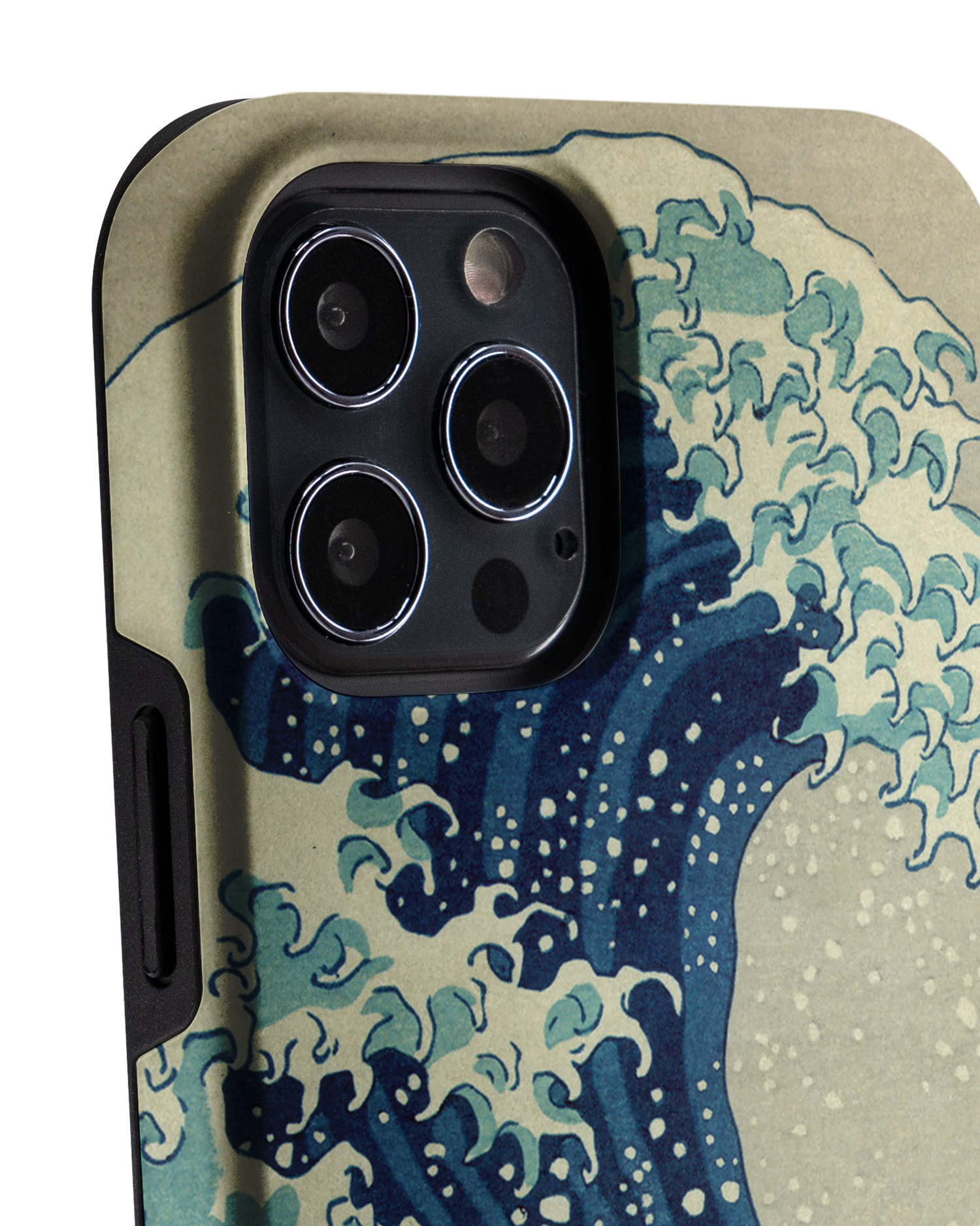 Great Wave Off Kanagawa By Hokusai Premium Phone Case Apple iPhone 12 Pro Max: Detail Shot 1