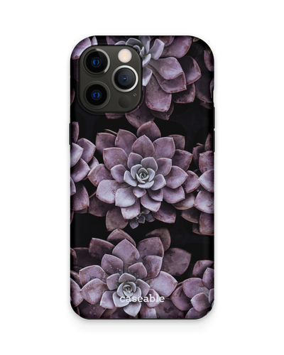 Purple Succulents Premium Phone Case Apple iPhone 12 Pro Max