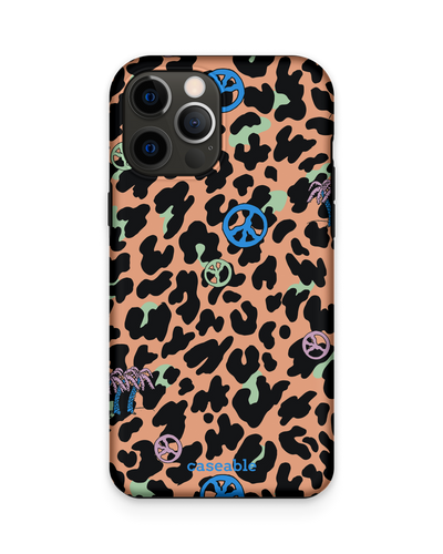 Leopard Peace Palms Premium Phone Case Apple iPhone 12 Pro Max