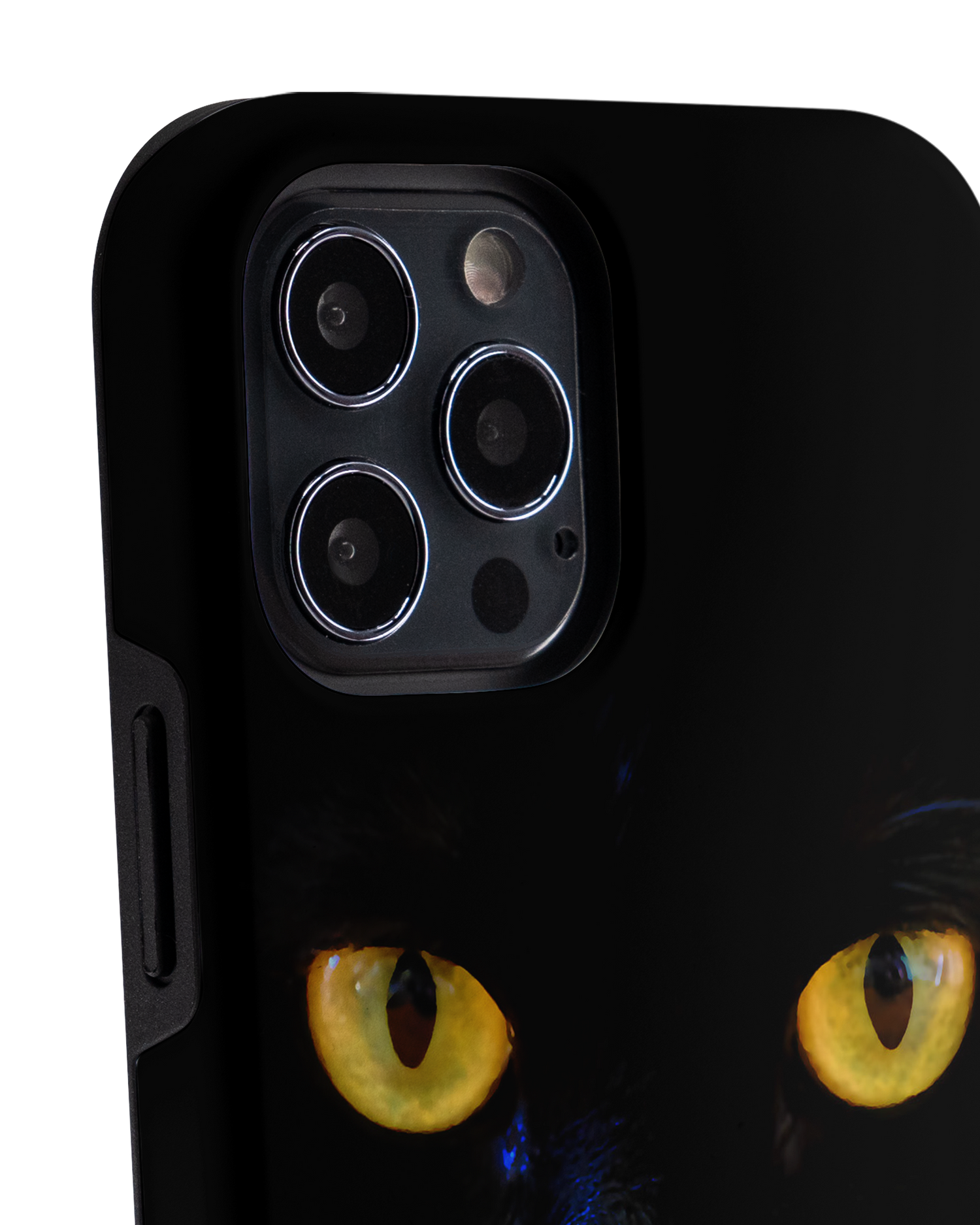 Black Cat Premium Phone Case Apple iPhone 12 Pro Max: Detail Shot 1