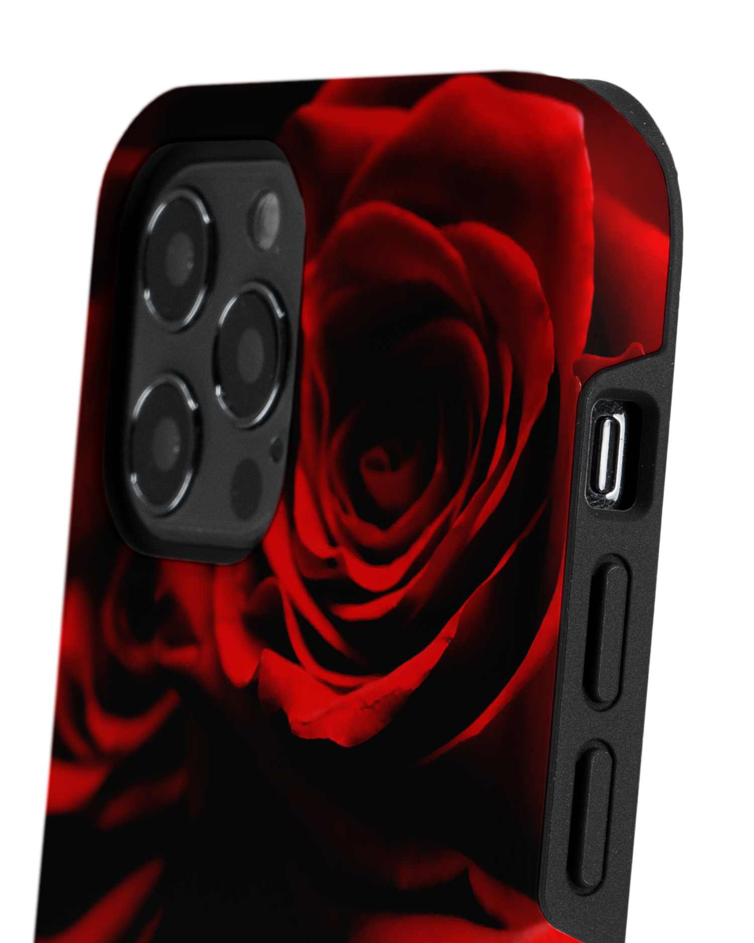 Red Roses Premium Phone Case Apple iPhone 12 Pro Max: Detail Shot 2