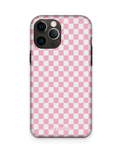 Pink Checkerboard Premium Phone Case Apple iPhone 12 Pro Max