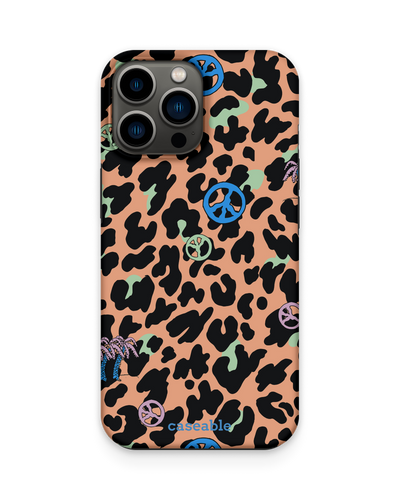 Leopard Peace Palms Premium Phone Case Apple iPhone 13 Pro Max