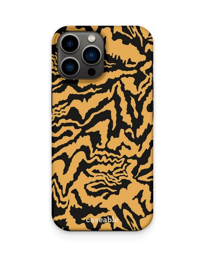 Warped Tiger Stripes Premium Phone Case Apple iPhone 13 Pro Max