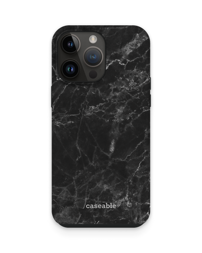 Midnight Marble Premium Phone Case for Apple iPhone 14 Pro Max