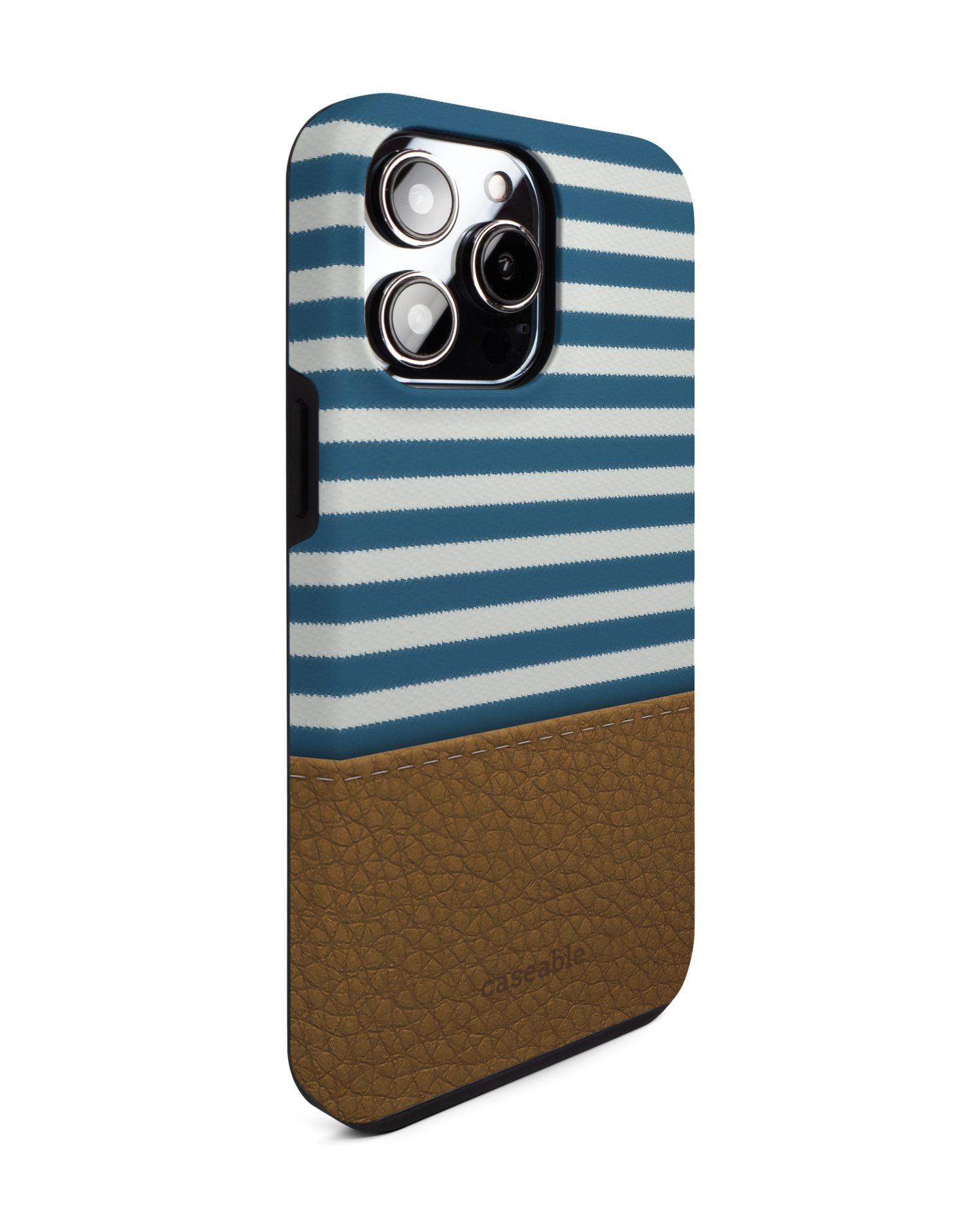 Nautical Premium Phone Case for Apple iPhone 14 Pro Max: View from the left side