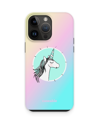 Happiness Unicorn Premium Phone Case for Apple iPhone 15 Pro Max