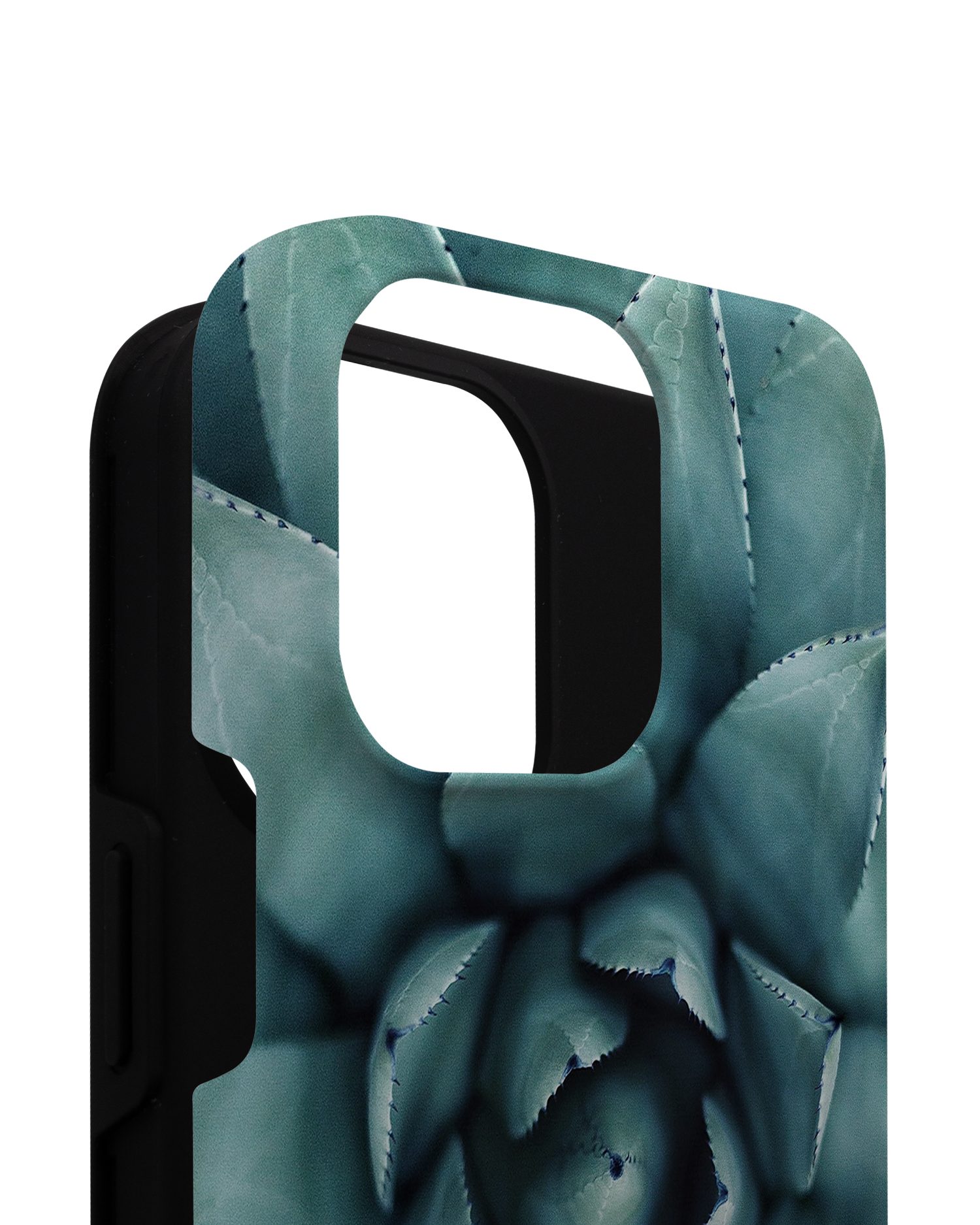Beautiful Succulent Premium Phone Case for Apple iPhone 14 Pro Max consisting of 2 parts