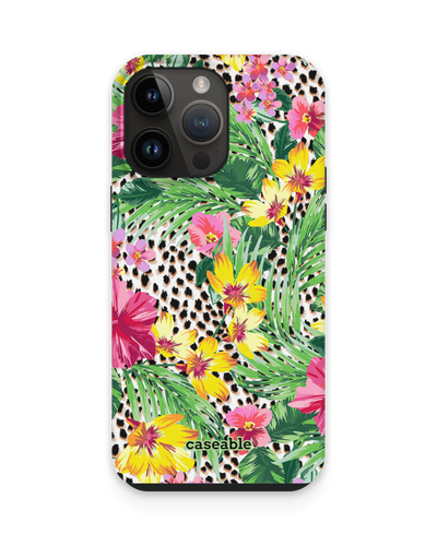 Tropical Cheetah Premium Phone Case for Apple iPhone 15 Pro Max