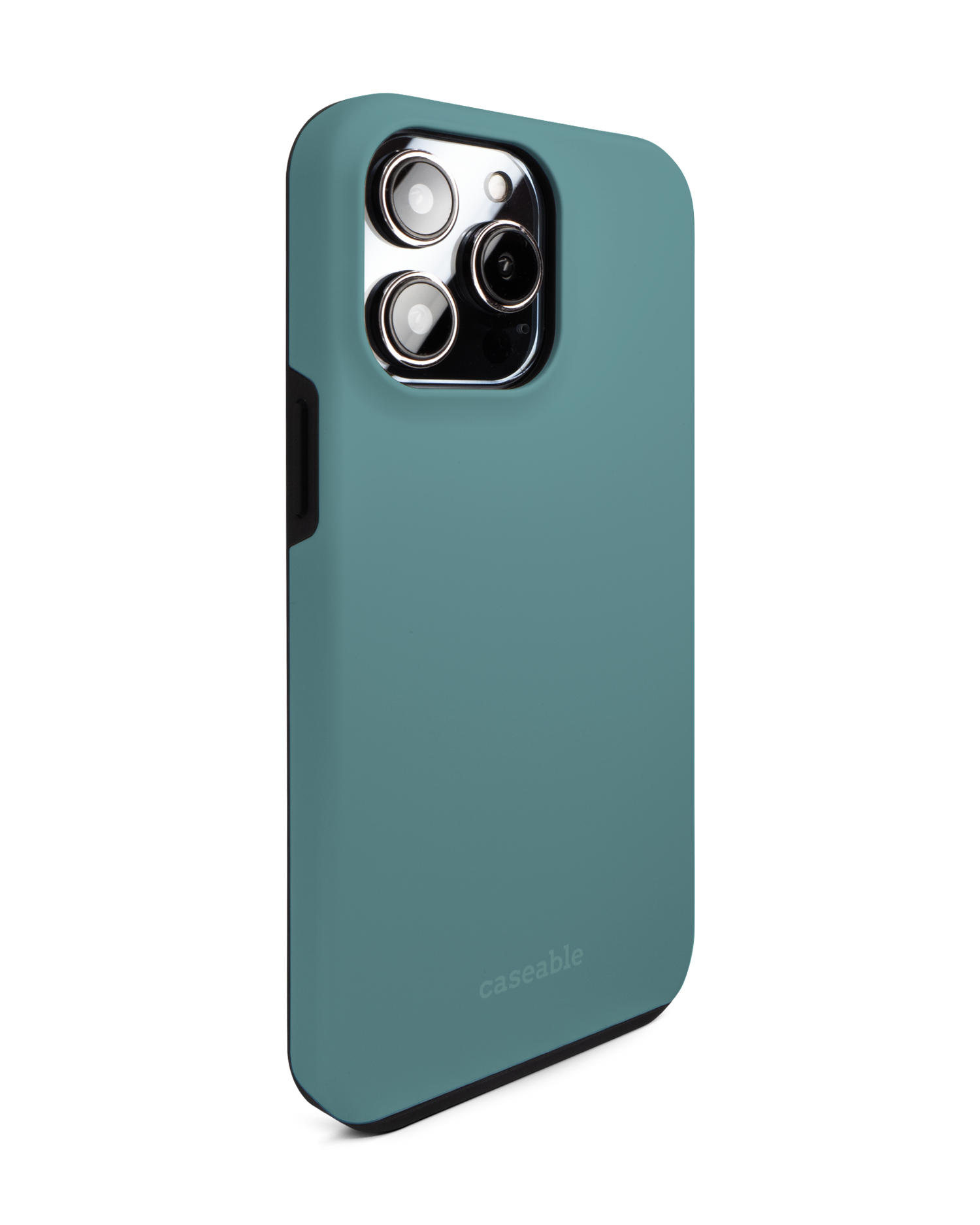 TURQUOISE Premium Phone Case for Apple iPhone 14 Pro Max: View from the left side