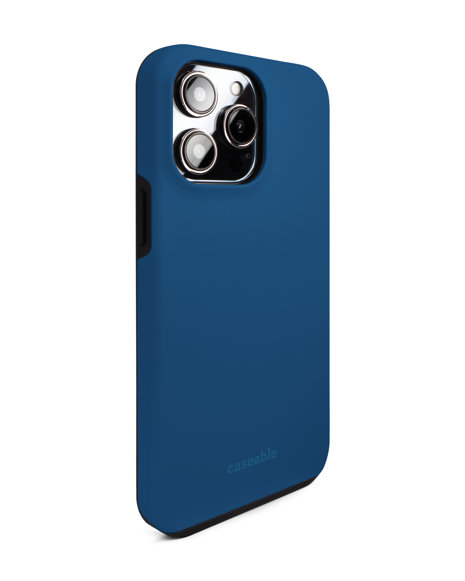 CLASSIC BLUE Premium Phone Case for Apple iPhone 14 Pro Max: View from the left side