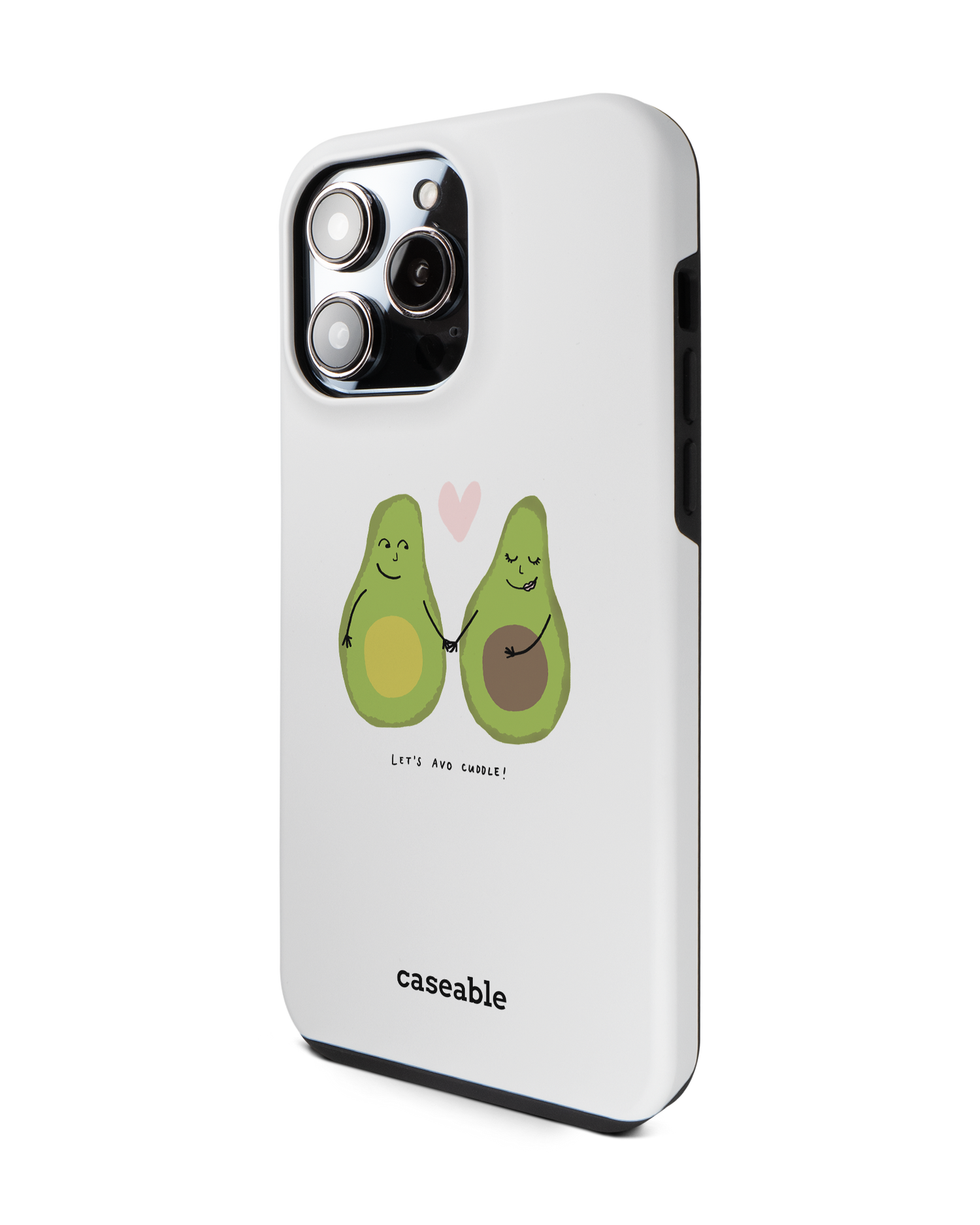 Avocado Premium Phone Case for Apple iPhone 14 Pro Max: View from the right side