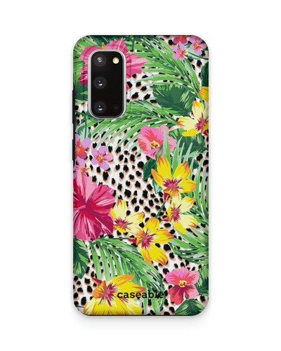 Tropical Cheetah Premium Phone Case Samsung Galaxy S20