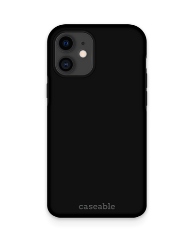 BLACK Premium Phone Case Apple iPhone 12 mini