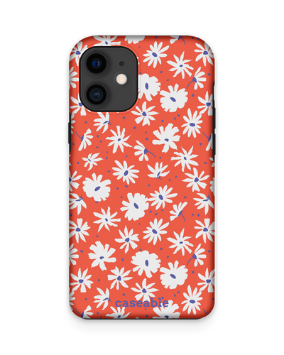 Retro Daisy Premium Phone Case Apple iPhone 12 mini