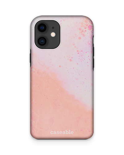 Peaches & Cream Marble Premium Phone Case Apple iPhone 12 mini