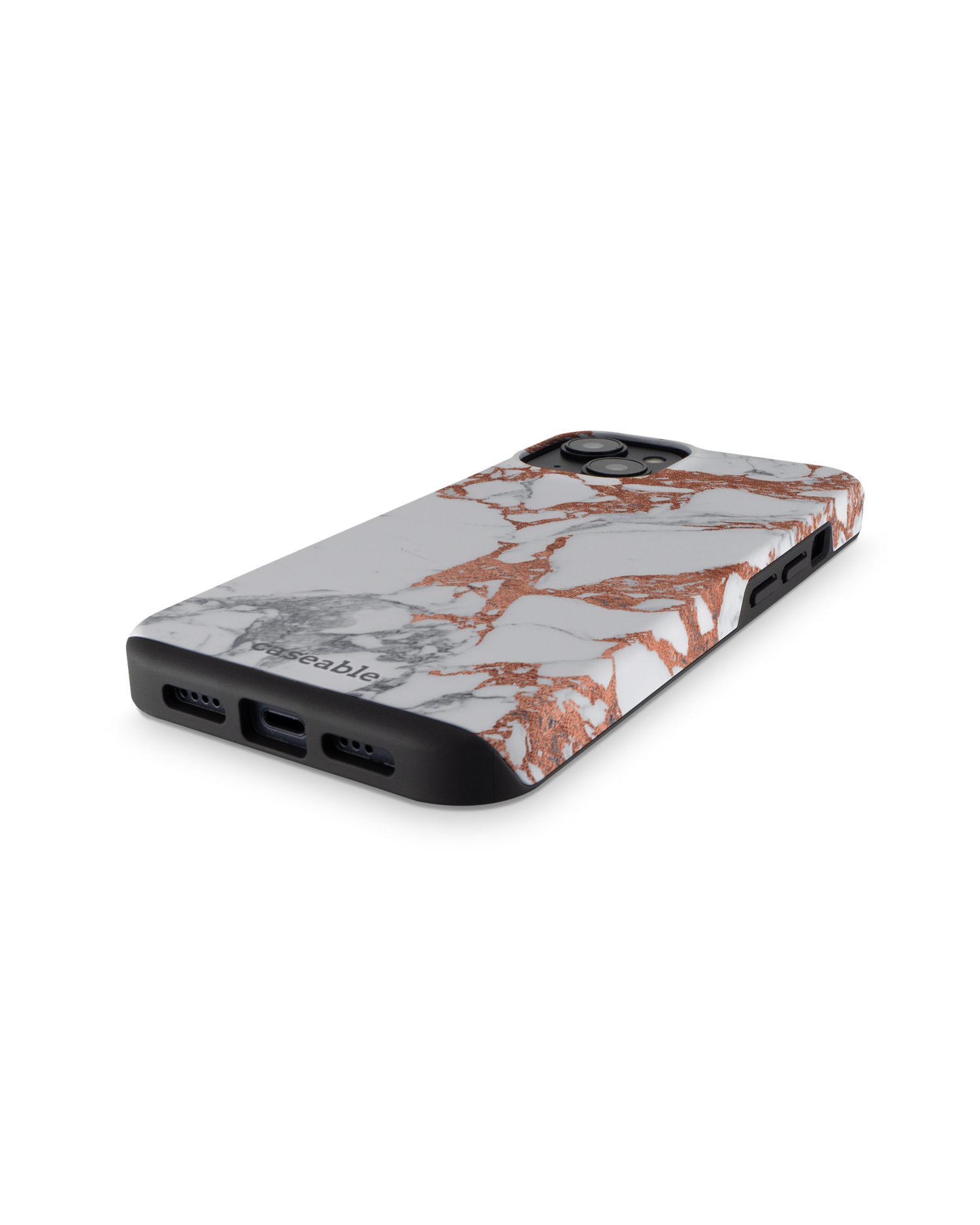 Marble Mix Premium Phone for Apple iPhone 14: Bottom View