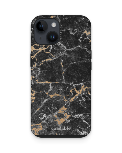Marble and Gold Premium Phone for Apple iPhone 15
