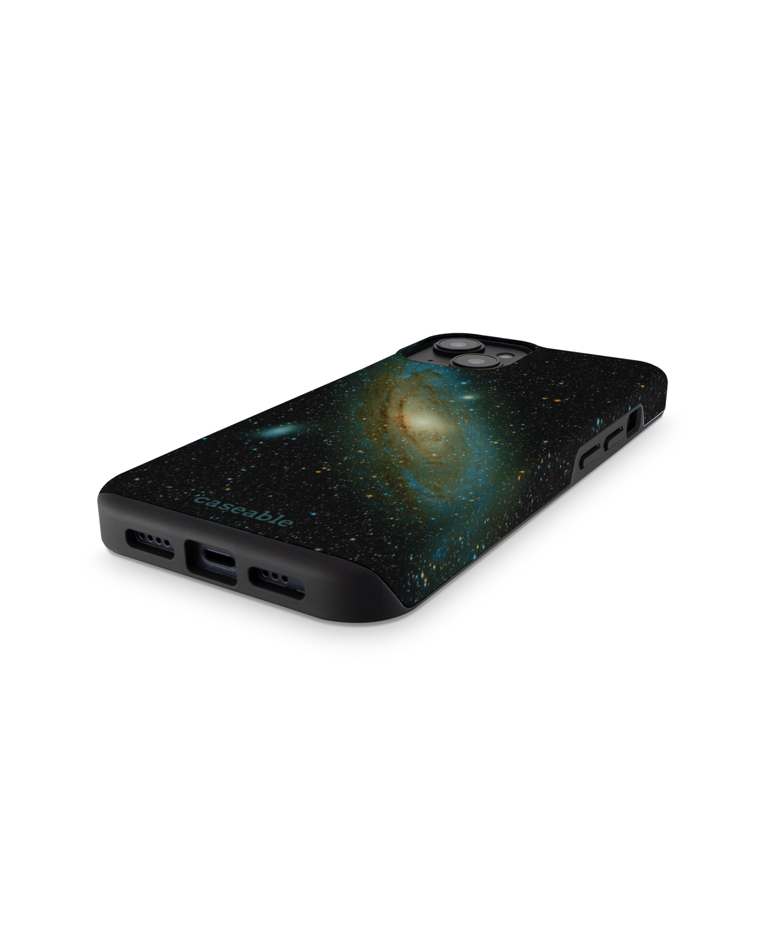 Outer Space Premium Phone for Apple iPhone 14: Bottom View