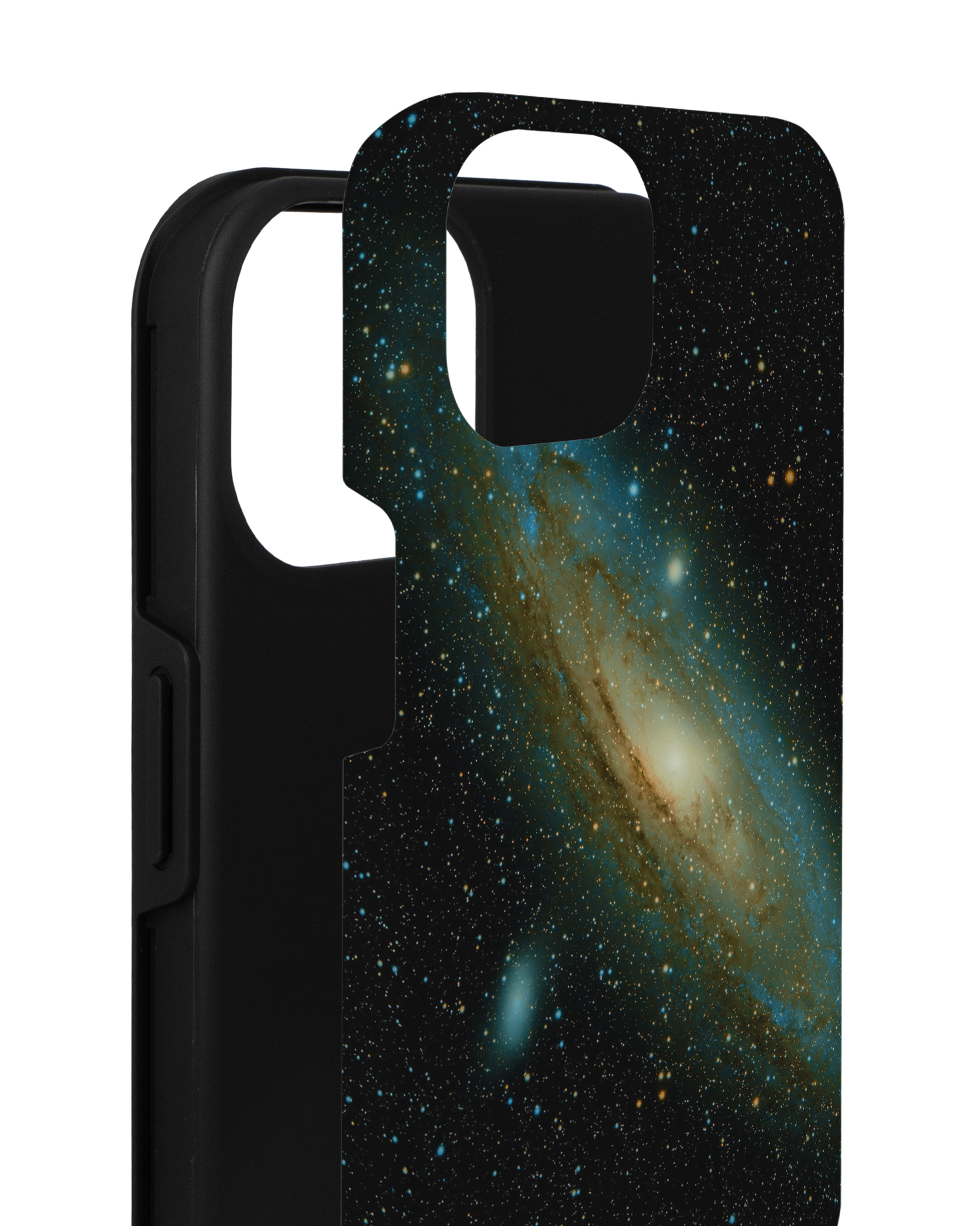 Outer Space Premium Phone for Apple iPhone 14 consisting of 2 parts