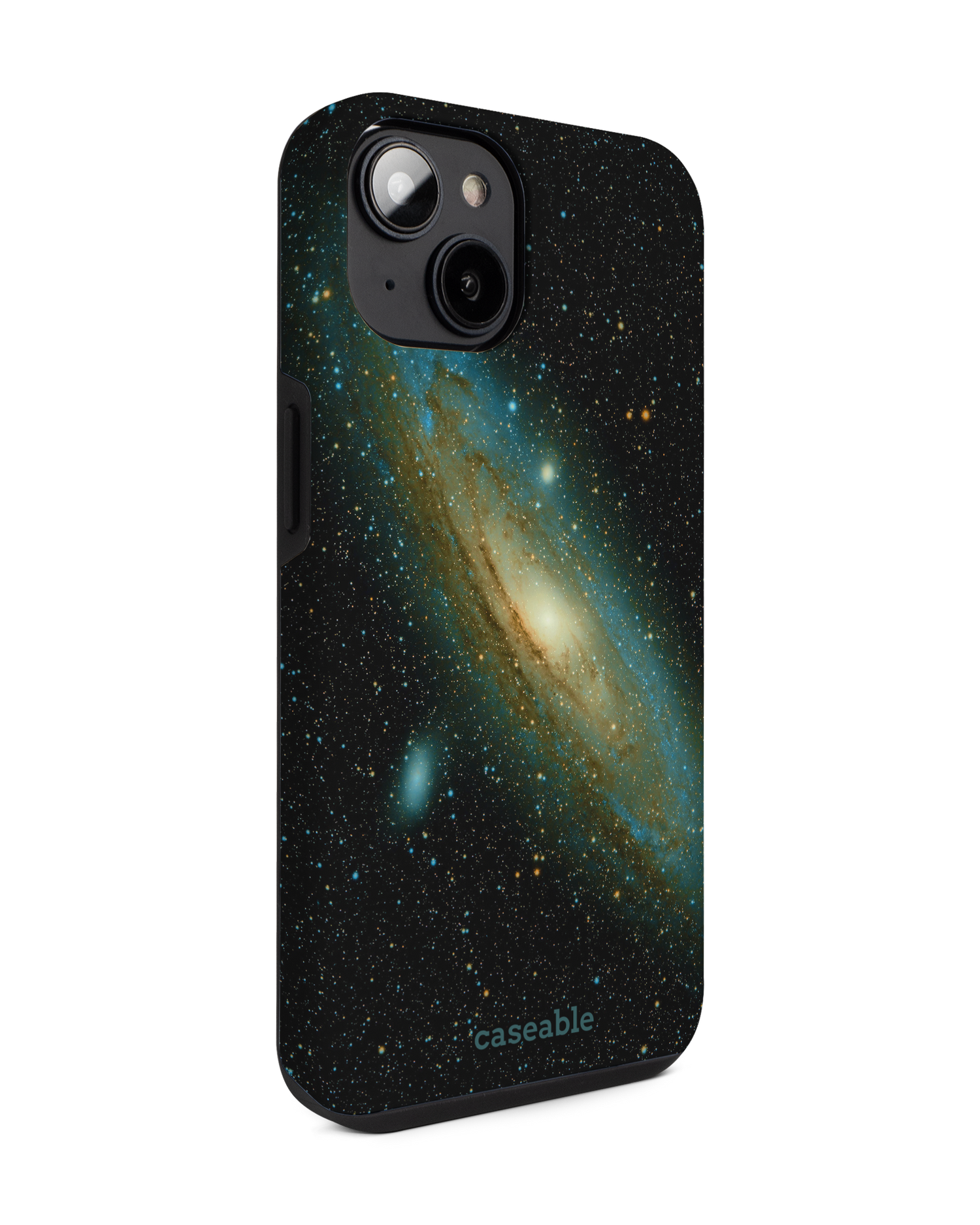 Outer Space Premium Phone for Apple iPhone 14: View from the left side
