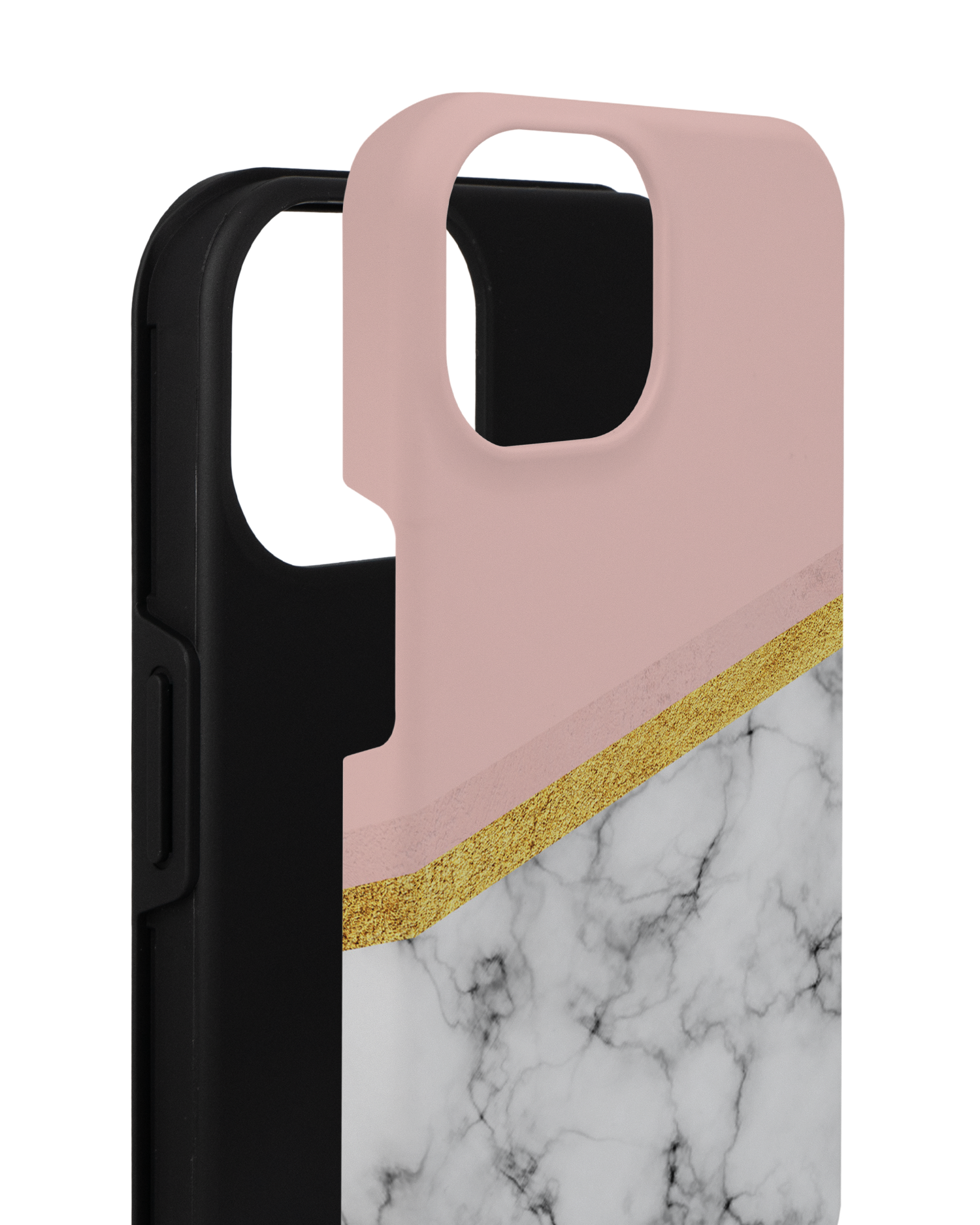 Marble Slice Premium Phone for Apple iPhone 14 consisting of 2 parts