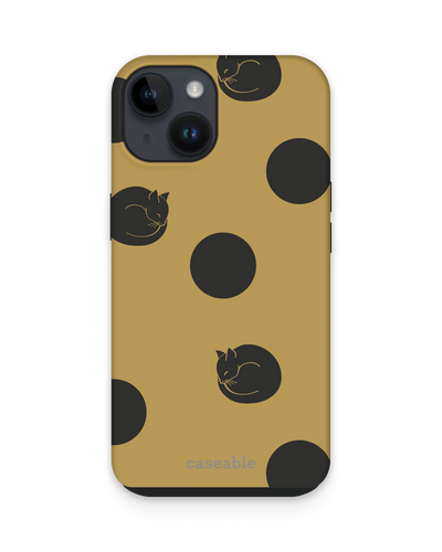Polka Cats Premium Phone for Apple iPhone 15