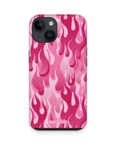 Pink Flames Premium Phone for Apple iPhone 14