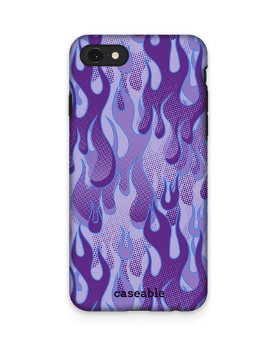 Purple Flames Premium Phone Case Apple iPhone 6, Apple iPhone 6s