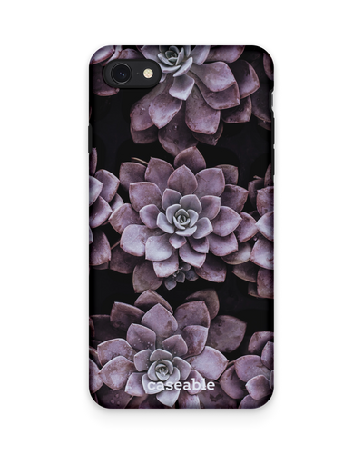 Purple Succulents Premium Phone Case Apple iPhone 7, Apple iPhone 8, Apple iPhone SE (2020), Apple iPhone SE (2022)