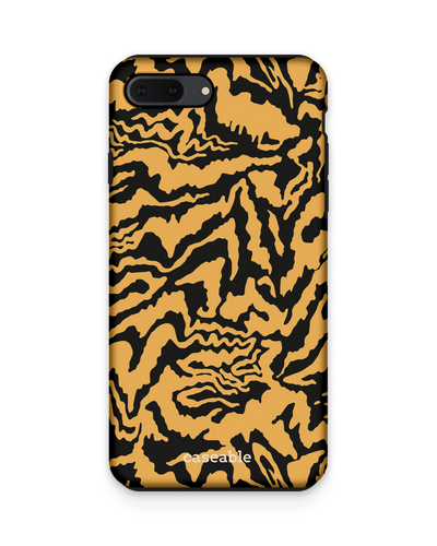 Warped Tiger Stripes Premium Phone Case Apple iPhone 7 Plus, Apple iPhone 8 Plus