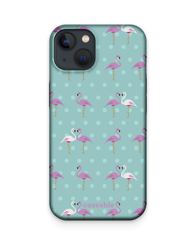 Two Flamingos Premium Phone Case Apple iPhone 13