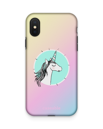 Happiness Unicorn Premium Phone Case Apple iPhone X, Apple iPhone XS