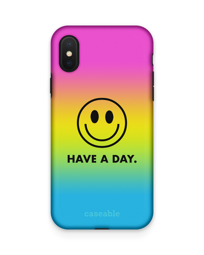 Have A Day Premium Phone Case Apple iPhone X, Apple iPhone XS