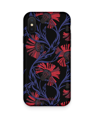 Midnight Floral Premium Phone Case Apple iPhone X, Apple iPhone XS