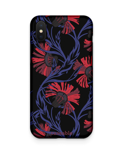 Midnight Floral Premium Phone Case Apple iPhone XS Max