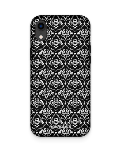Black French Lillies Premium Phone Case Apple iPhone XR