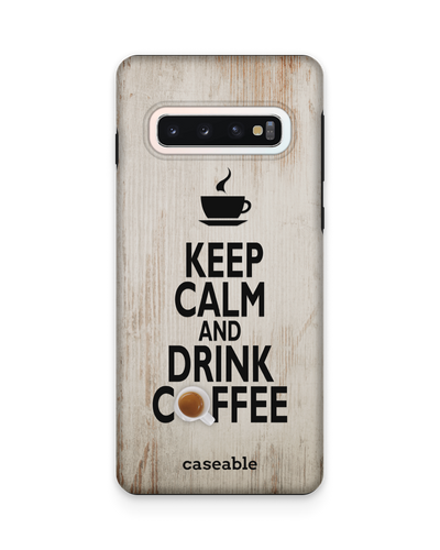 Drink Coffee Premium Phone Case Samsung Galaxy S10