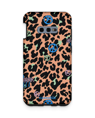 Leopard Peace Palms Premium Phone Case Samsung Galaxy S10e