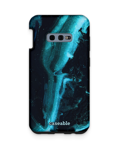 Deep Turquoise Sparkle Premium Phone Case Samsung Galaxy S10e