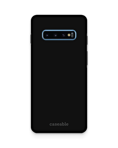 BLACK Premium Phone Case Samsung Galaxy S10 Plus