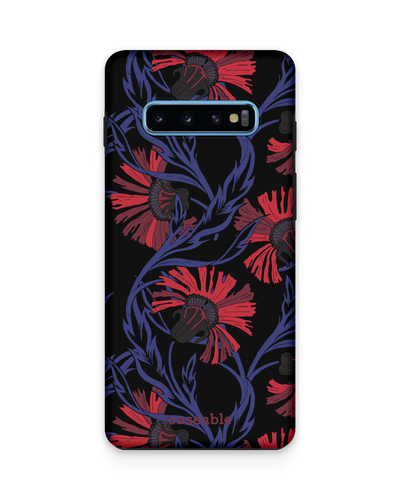 Midnight Floral Premium Phone Case Samsung Galaxy S10 Plus