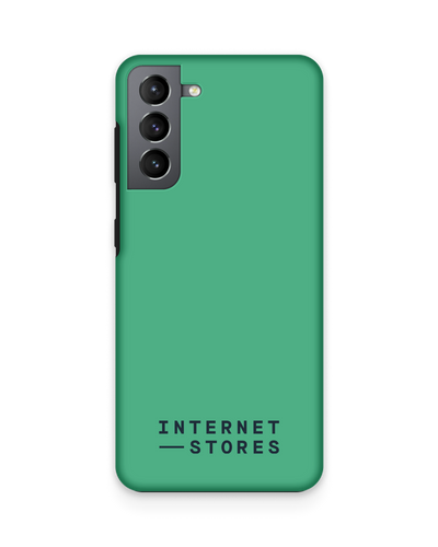 ISG Neon Green Premium Phone Case Samsung Galaxy S21