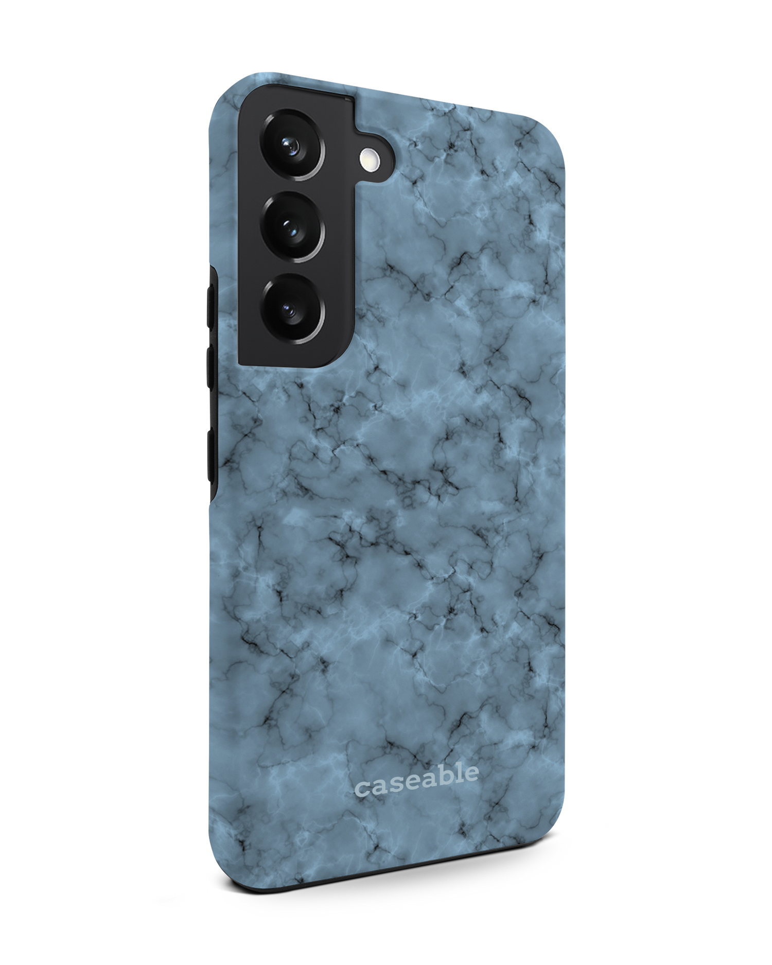 Blue Marble Premium Phone Case Samsung Galaxy S22 5G: View from the left side