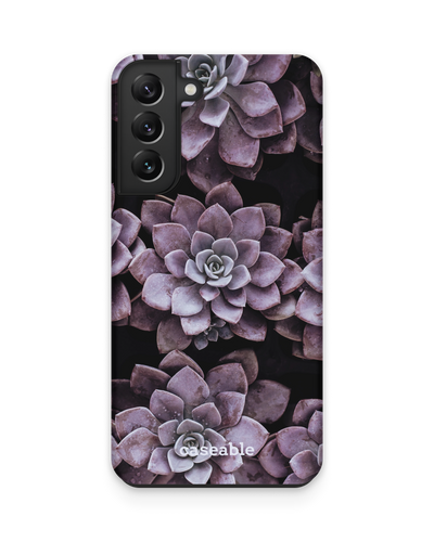 Purple Succulents Premium Phone Case Samsung Galaxy S22 5G