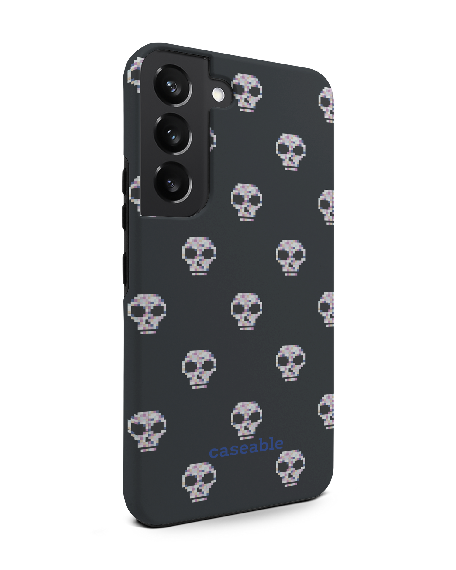 Digital Skulls Premium Phone Case Samsung Galaxy S22 5G: View from the left side
