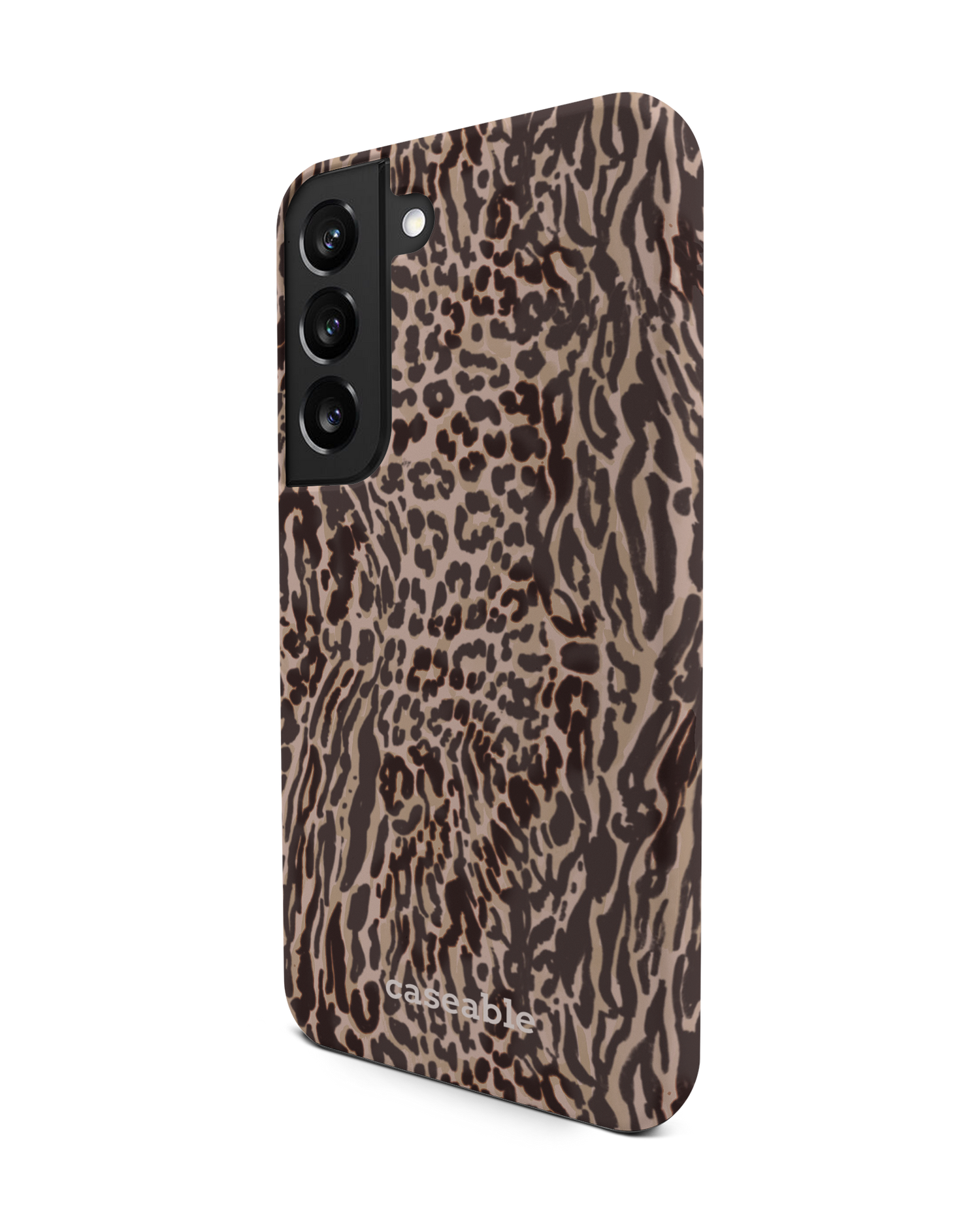 Animal Skin Tough Love Premium Phone Case Samsung Galaxy S22 5G: View from the right side
